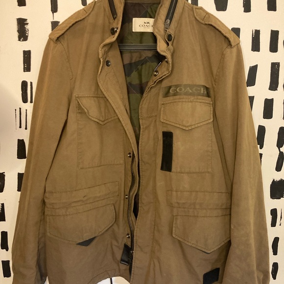 Coach Men’s Olive Green Jacket - Picture 2 of 7